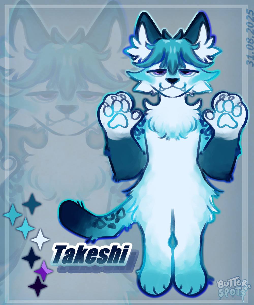 Takesha-Fox-Cat артик от художника